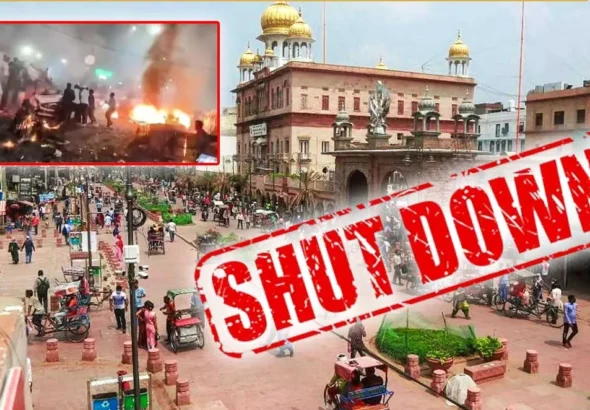 Chandni Chowk closure